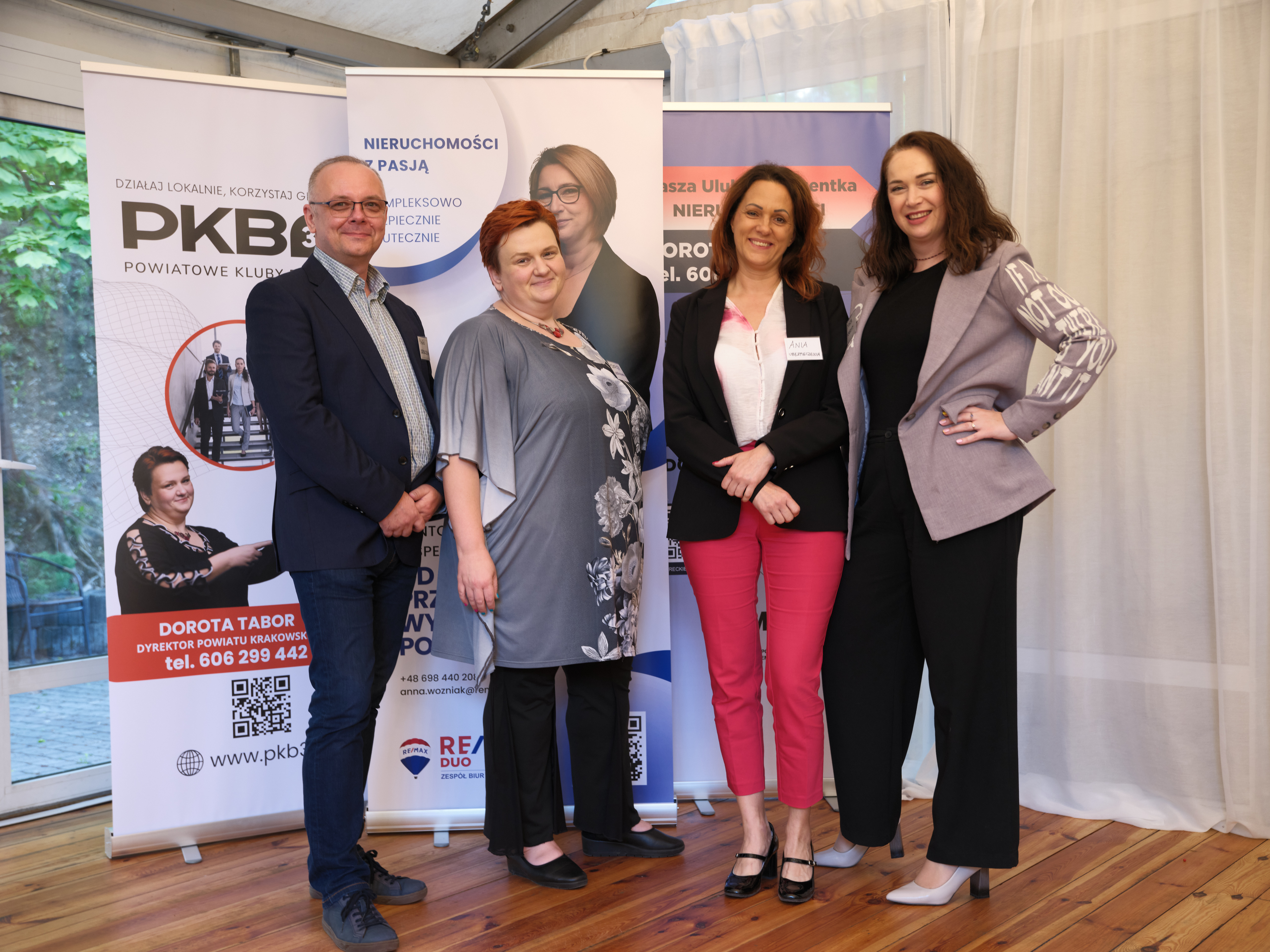 Ekipa czynnych członków powiatu krakowskiego: Paweł Jardel, Dorota Tabor, Anna Piper i Marta Omylińska-Kluza :)