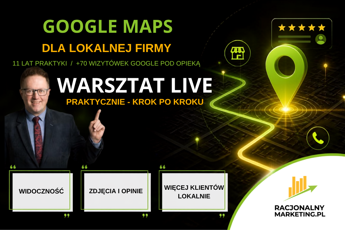 Warsztat otwarty Google Maps